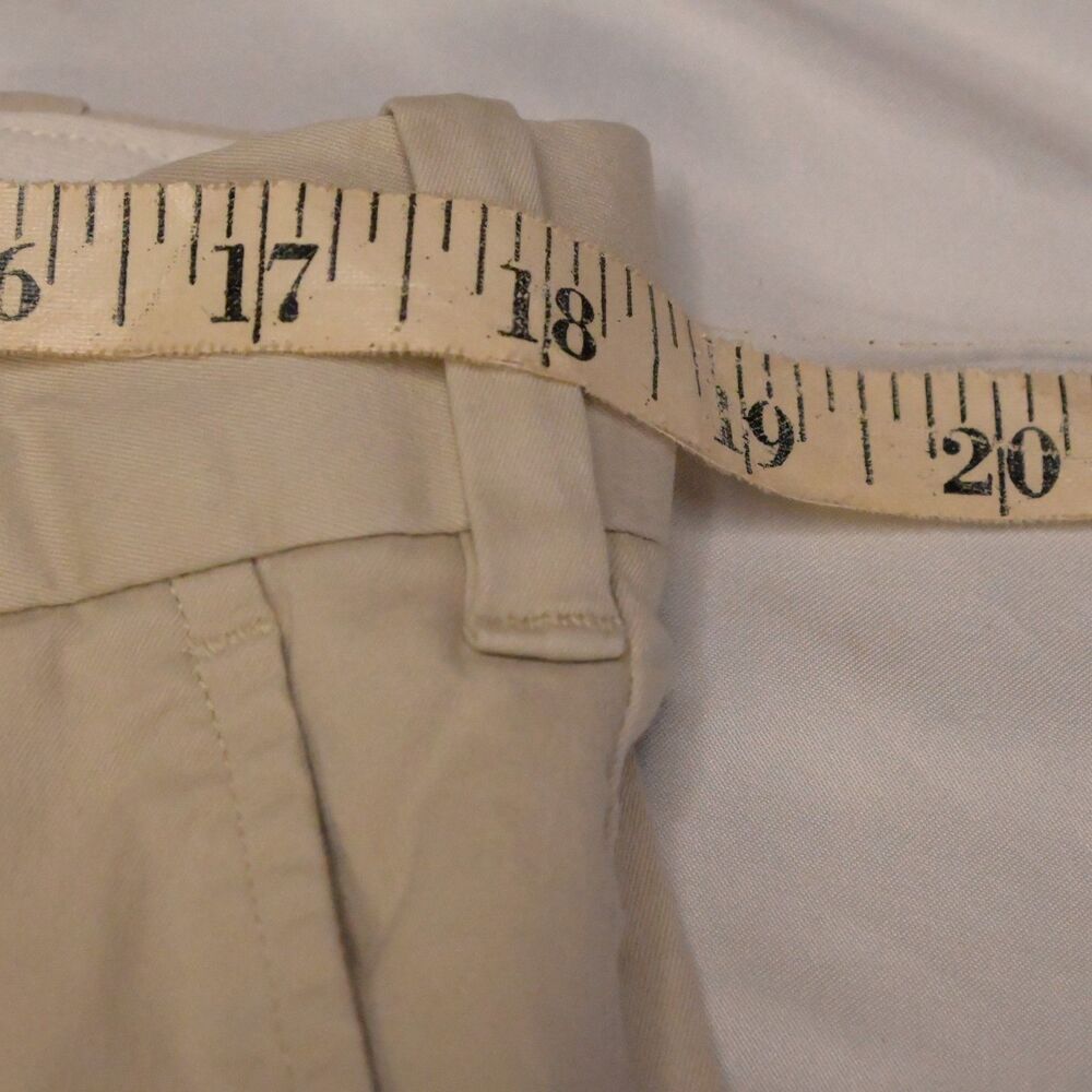 Polo Golf Ralph Lauren Beige Cotton Twill Chino Pants‎ Mens 36x32 - Picture 6 of 8